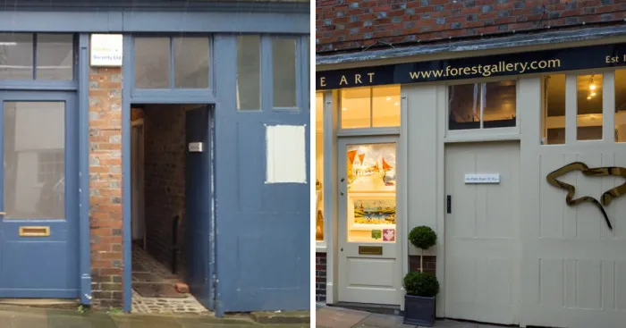 I Transformed This Shopfront Into A Beautiful Gallery Space
