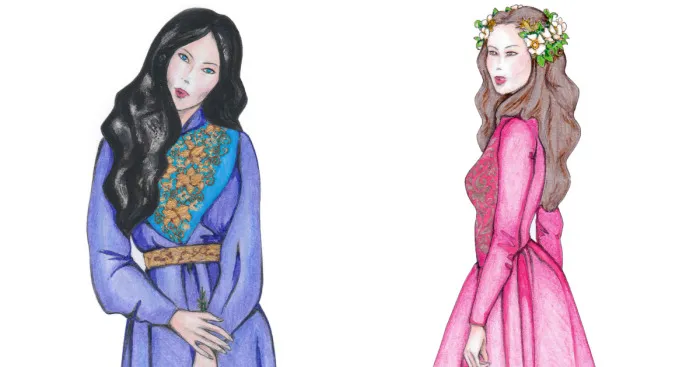 I Draw Beautiful Women Figures In Order To Express My Emotions, Inspiration And Imagination