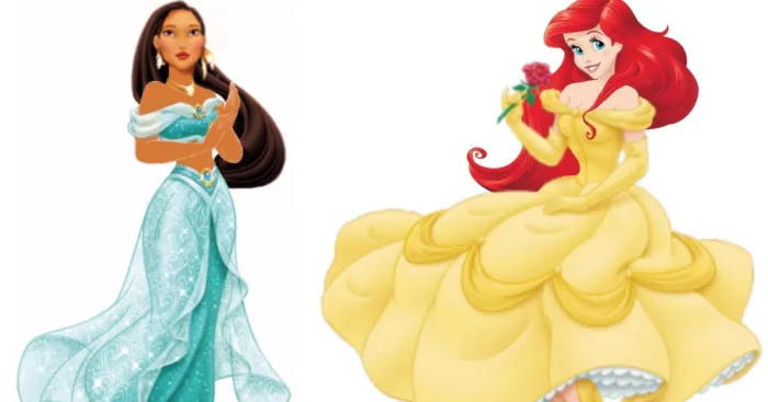 I Mixed The Disney Princesses