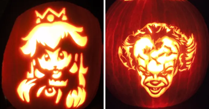 We've Carved Over 20 Pumpkins In 2017