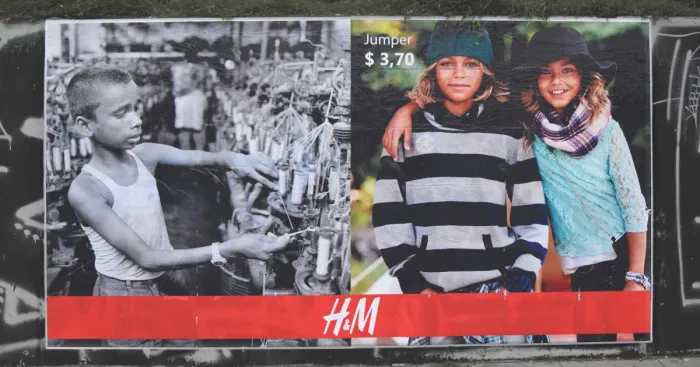 I Made Billboards To Show The Corporate Greed Of Fashion Industries