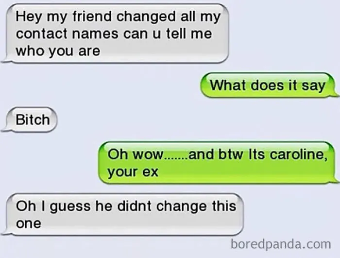 Text From Ex