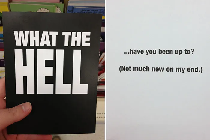 86 Hilarious Greeting Cards That Will Surprise You When You Open Them
