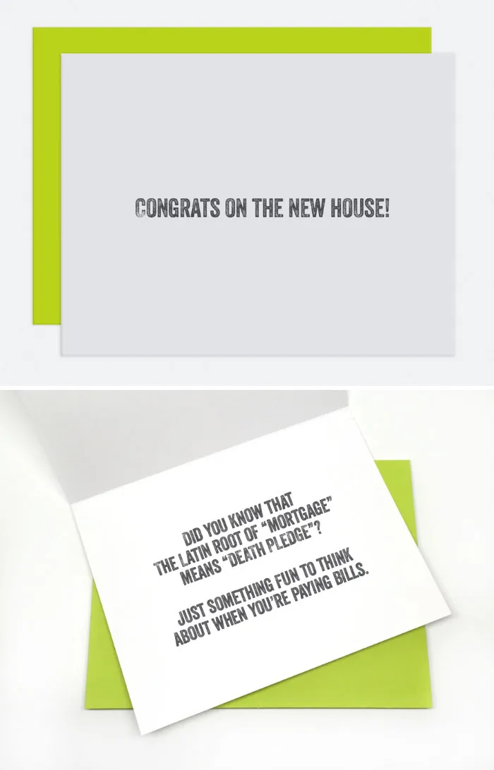 86 Hilarious Greeting Cards That Will Surprise You When You Open Them