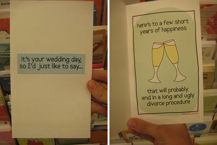 86 Hilarious Greeting Cards That Will Surprise You When You Open Them