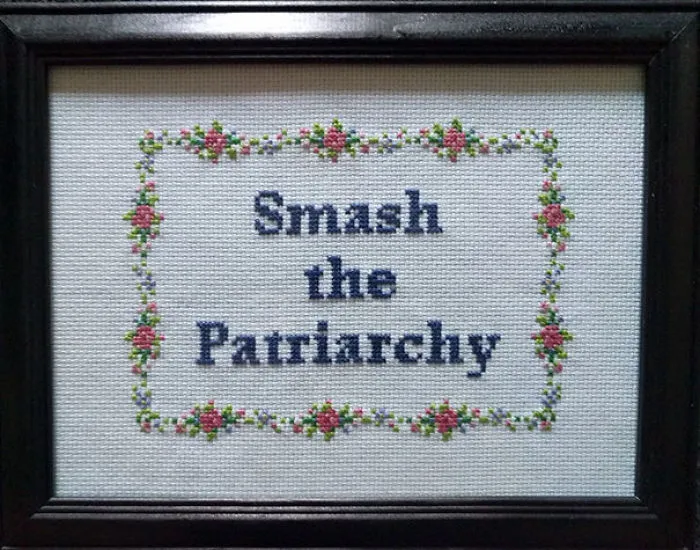Grandma Made This For The Babie's Room. My Mother-In-Law Is The Best