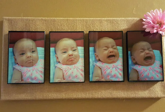 Mi madre le regaló esto a mi esposa: la evolución del cabreo de nuestra hija