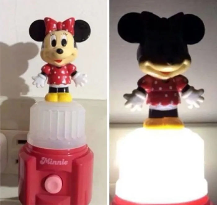 Le compré esta lampara a mi hija, pero fue un error