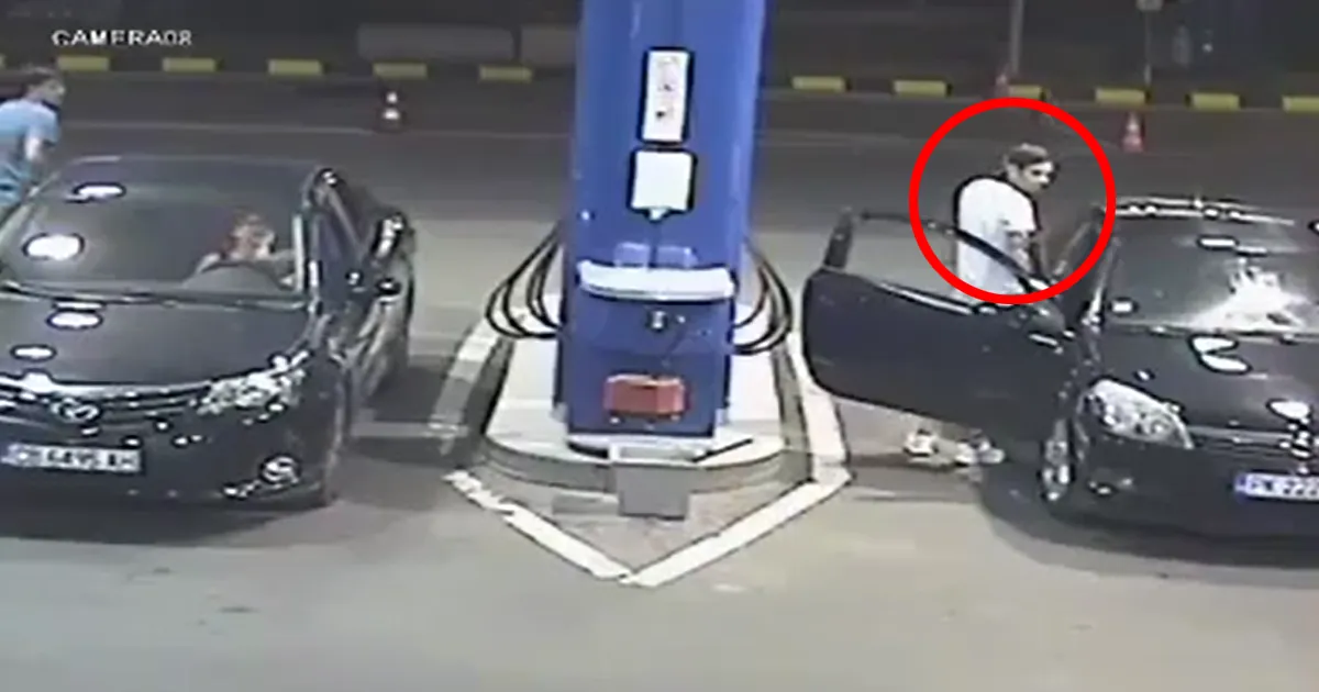 Este individuo se negó a dejar de fumar en la gasolinera y no vio la que se le venía encima