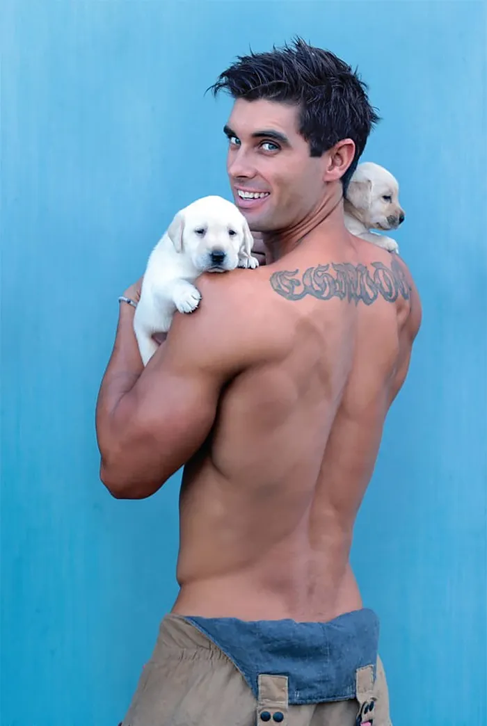 Australian Firefighters Pose With Animals For Charity, And The Photos Are So Hot It May Start Fires