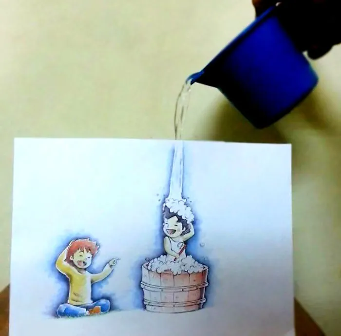 I'm A Pharmacist And I Like To Combine Drawings With Real Life To Make Other People Smile