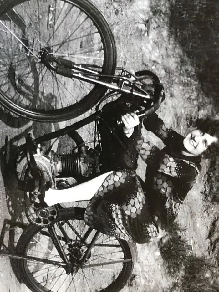 My Grandmother On Her Harley In 1926