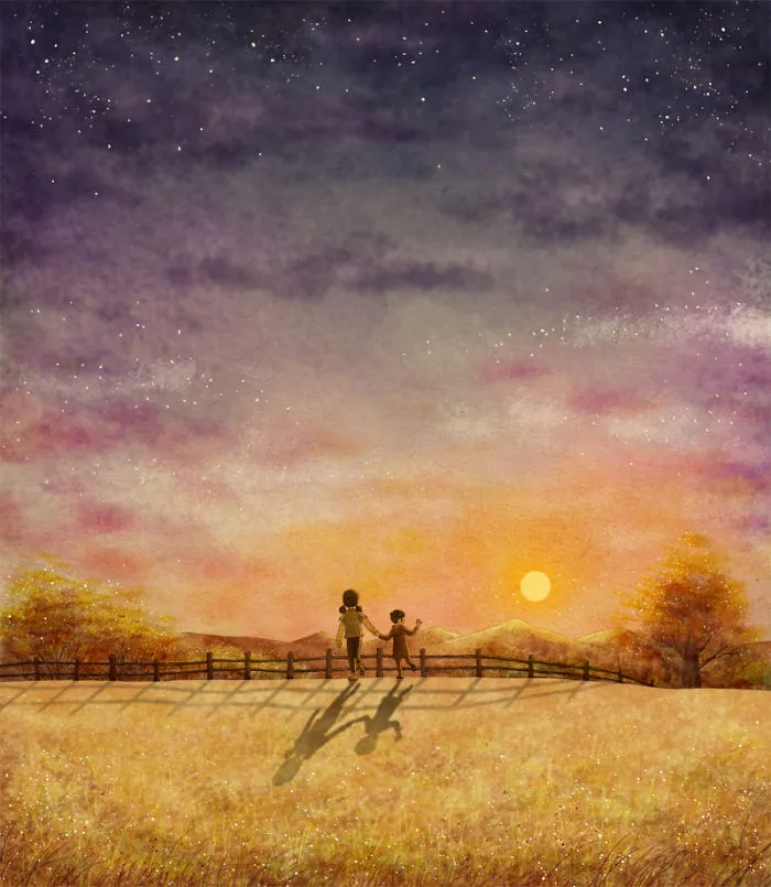 Korean Artist Illustrates Her Memories Of Growing Up With A Sister