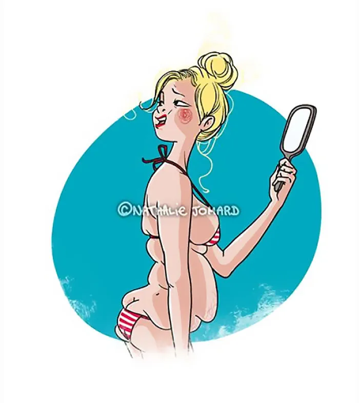 La 1ª vez que te pones un bikini tras dar a luz
