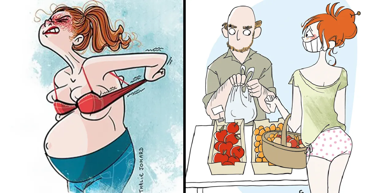 10+ Honestas ilustraciones que demuestran que ser madre es el trabajo más duro del mundo