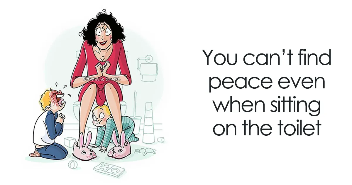 Mom Illustrates What It's Like To Have Kids In 23 Honest Illustrations