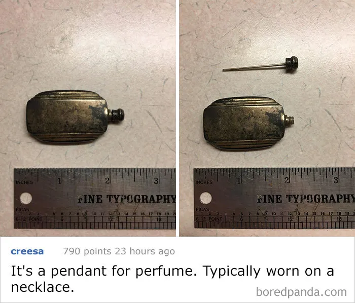 Super Small Mini Flask? The 'Needle' Screws Into The Flask.  What Is This Thing?