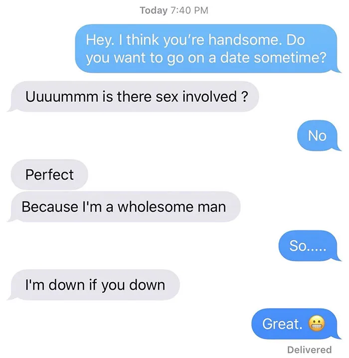 A Wholesome Man