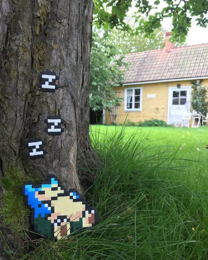 Someone Is ‘Vandalising’ Streets With Pixel Art, And The Result Is Awesome
