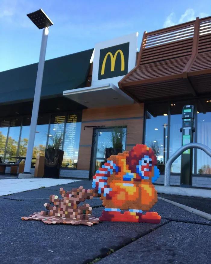 Someone Is ‘Vandalising’ Streets With Pixel Art, And The Result Is Awesome
