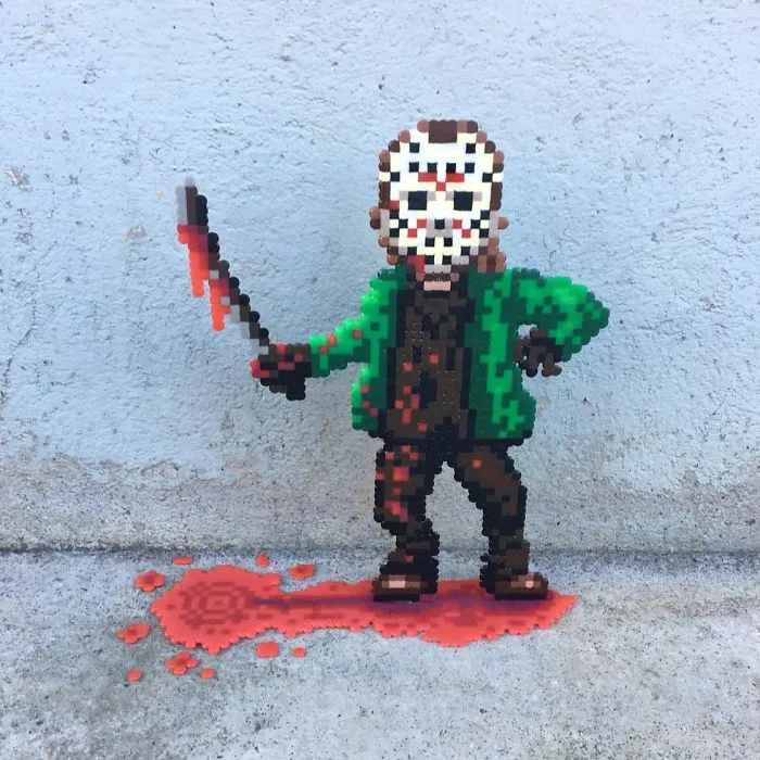Someone Is ‘Vandalising’ Streets With Pixel Art, And The Result Is Awesome