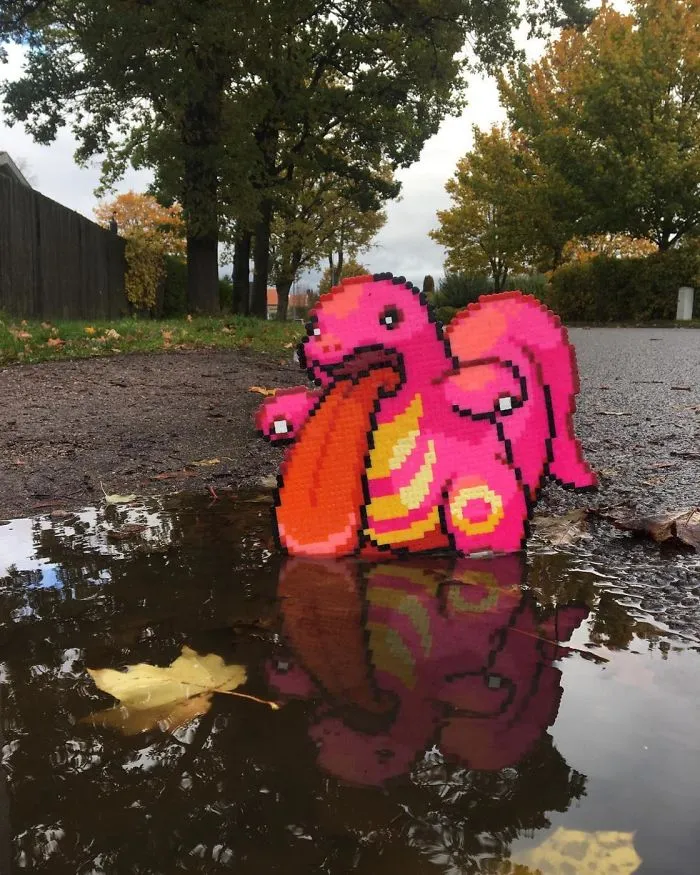Someone Is ‘Vandalising’ Streets With Pixel Art, And The Result Is Awesome