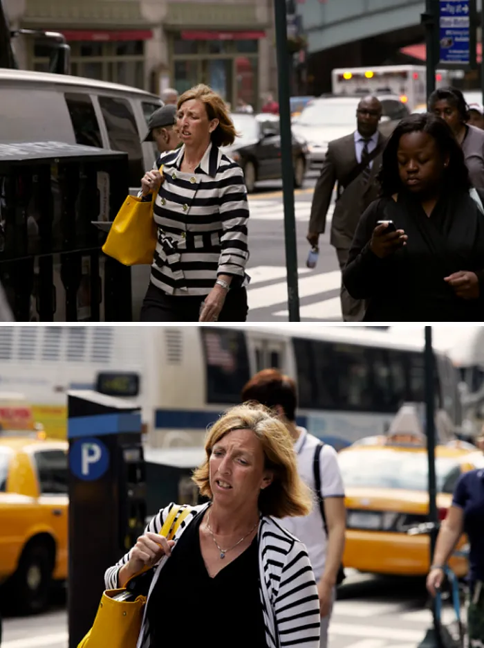 Photographer Spends 9 Years Shooting Same People On Their Way To Work, Shows How They Change Over Time