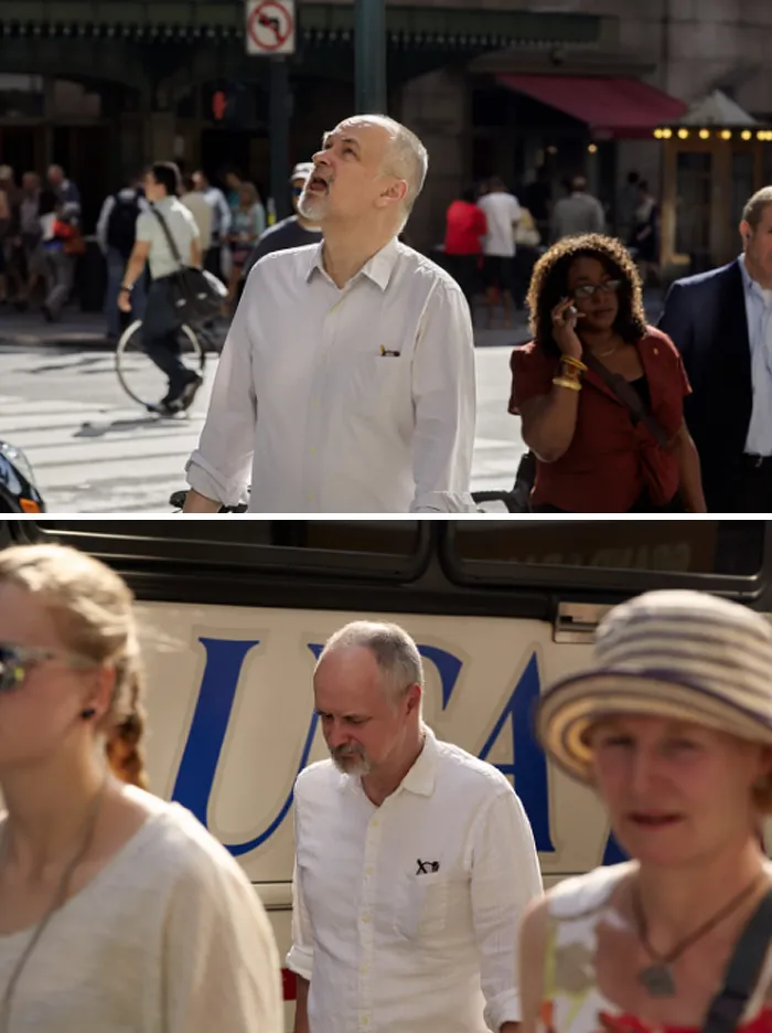Photographer Spends 9 Years Shooting Same People On Their Way To Work, Shows How They Change Over Time