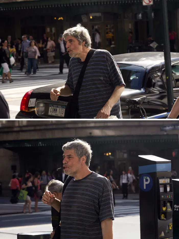 Photographer Spends 9 Years Shooting Same People On Their Way To Work, Shows How They Change Over Time