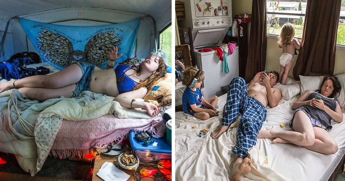 10+ Fotos de estadounidenses en sus dormitorios que nos dejan curiosear en sus vidas privadas