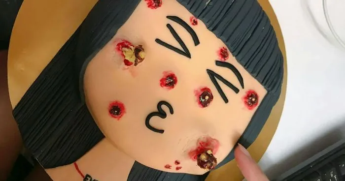 This Cake Has Poppable Pimples, And We Can't Look Away Even Though We Want To