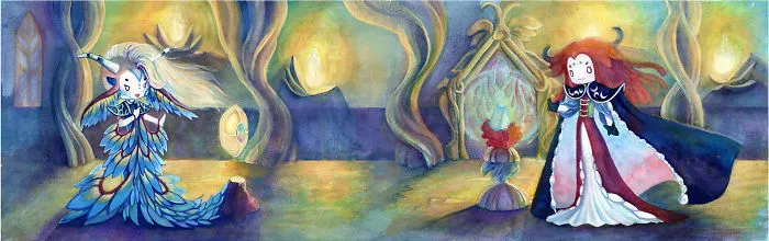 I Created A Fantasy Underwater World With Characters Based On Diferent Species Of Nudibranchs And Other Sea Animals