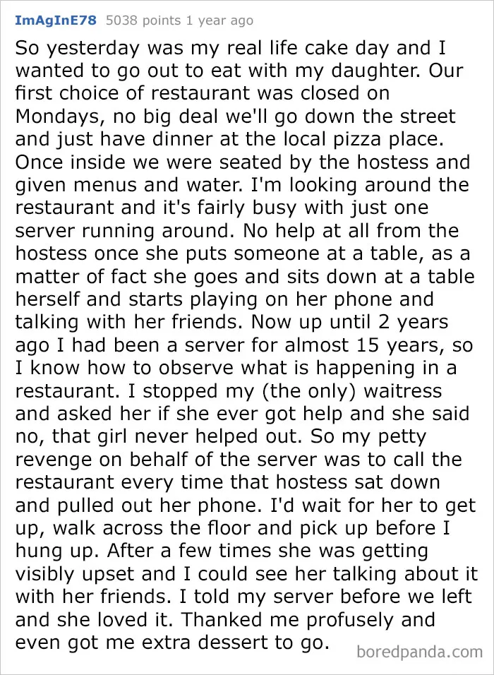 The Laziest Hostess