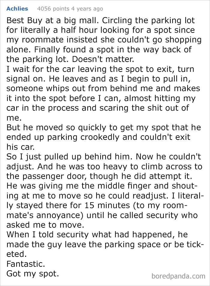 Black Friday Parking Brings Out The Worst In People