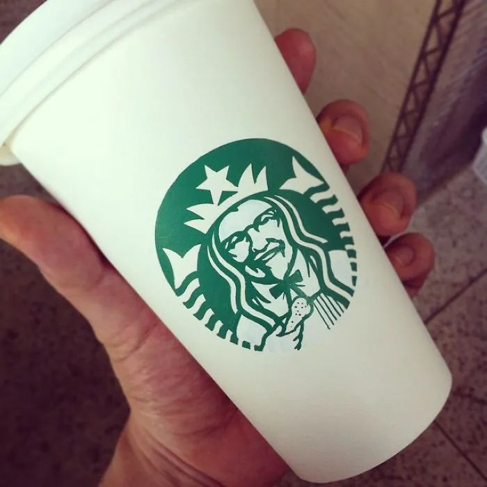 Artist Reveals The Hidden Life Of Starbucks' Mermaid By Transforming Their Cups