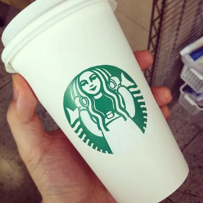 Artist Reveals The Hidden Life Of Starbucks' Mermaid By Transforming Their Cups