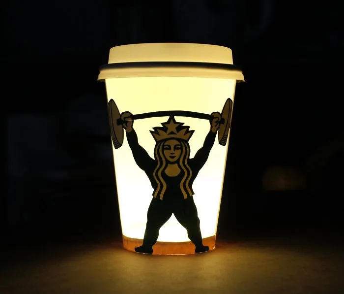 Artist Reveals The Hidden Life Of Starbucks' Mermaid By Transforming Their Cups