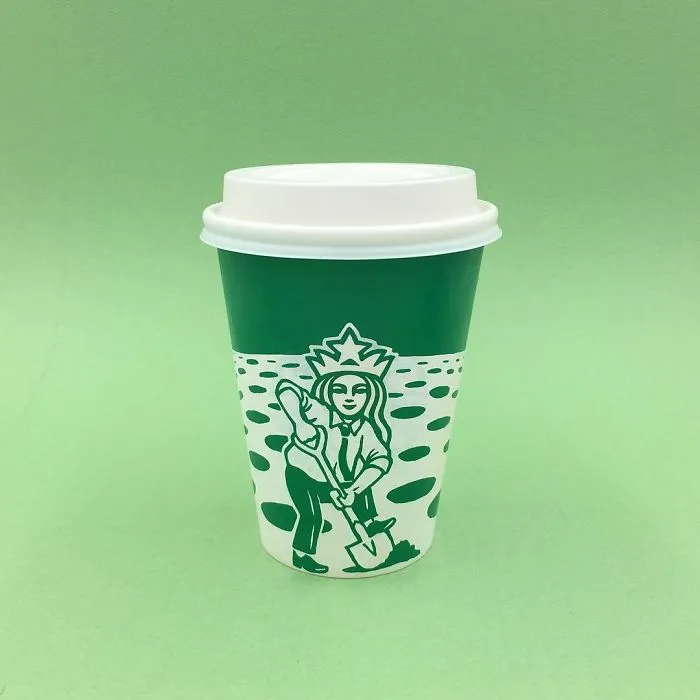 Artist Reveals The Hidden Life Of Starbucks' Mermaid By Transforming Their Cups