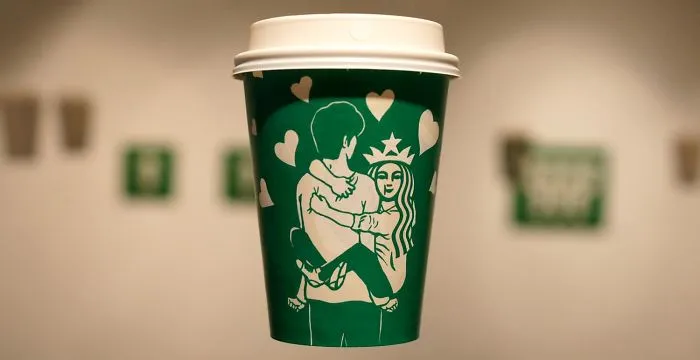 Artist Reveals The Hidden Life Of Starbucks' Mermaid By Transforming Their Cups