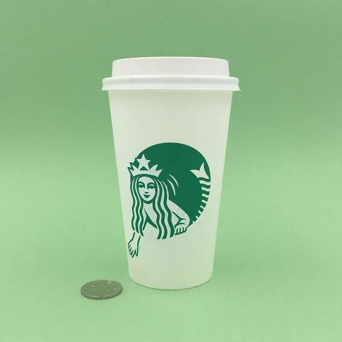 Artist Reveals The Hidden Life Of Starbucks' Mermaid By Transforming Their Cups