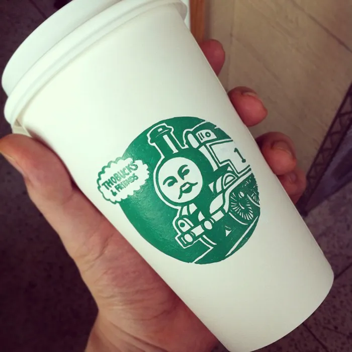 Artist Reveals The Hidden Life Of Starbucks' Mermaid By Transforming Their Cups