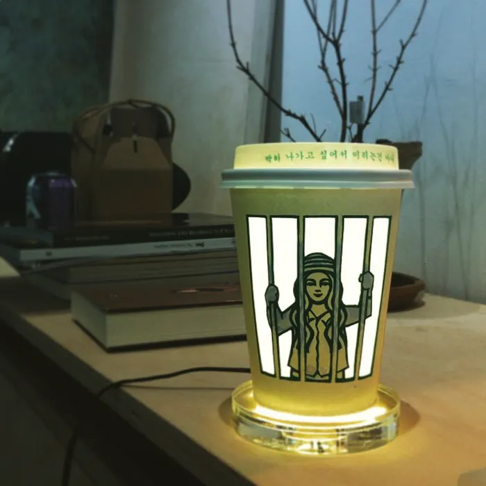 Artist Reveals The Hidden Life Of Starbucks' Mermaid By Transforming Their Cups