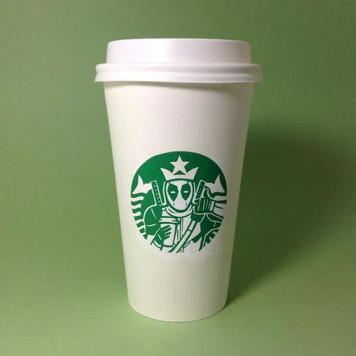 Artist Reveals The Hidden Life Of Starbucks' Mermaid By Transforming Their Cups