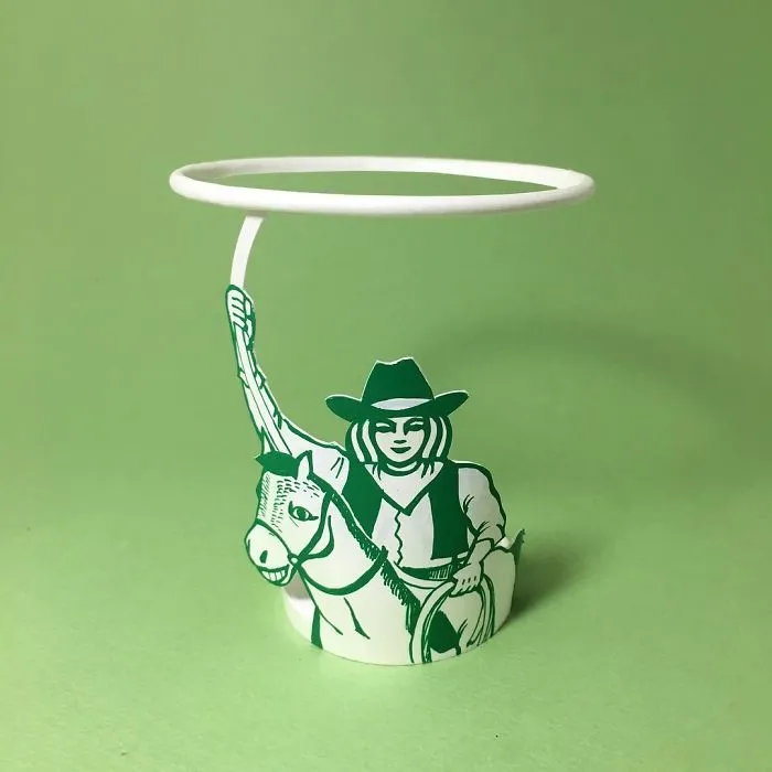 Artist Reveals The Hidden Life Of Starbucks' Mermaid By Transforming Their Cups