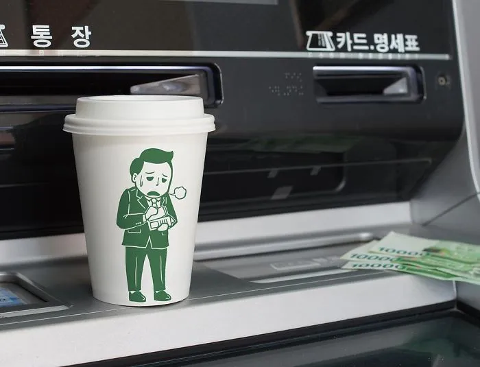 Artist Reveals The Hidden Life Of Starbucks' Mermaid By Transforming Their Cups