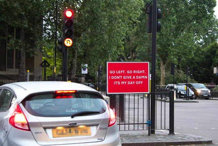 Someone Is Leaving Ironic Messages All Over The UK, And It’s Impossible Not To Notice Them