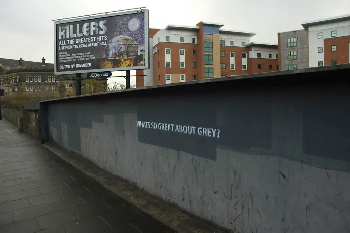 Someone Is Leaving Ironic Messages All Over The UK, And It’s Impossible Not To Notice Them