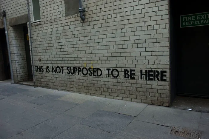 Someone Is Leaving Ironic Messages All Over The UK, And It’s Impossible Not To Notice Them