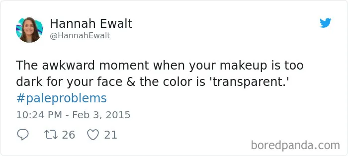 60 Funny Pale People Problems That Other People Will Never Understand