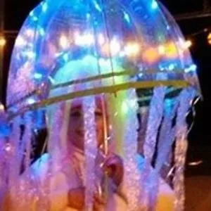 Bioluminescent Jellywoman